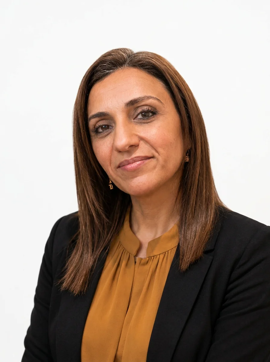Portrait de Fatiha, esthéticienne diplômée et fondatrice de Leyna Beauty à Bruxelles